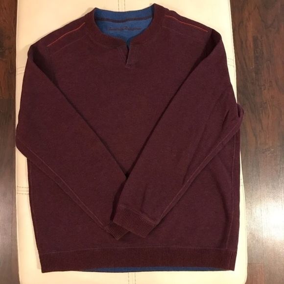 Tommy Bahama Reversible Long Sleeve Sweater Size: L - Picture 5 of 12
